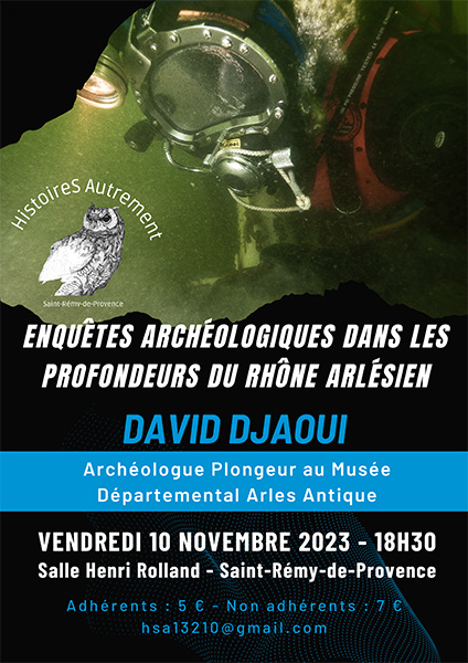 Enquêtes archéologiques dans les profondeurs du Rhône arlésien – 2023
